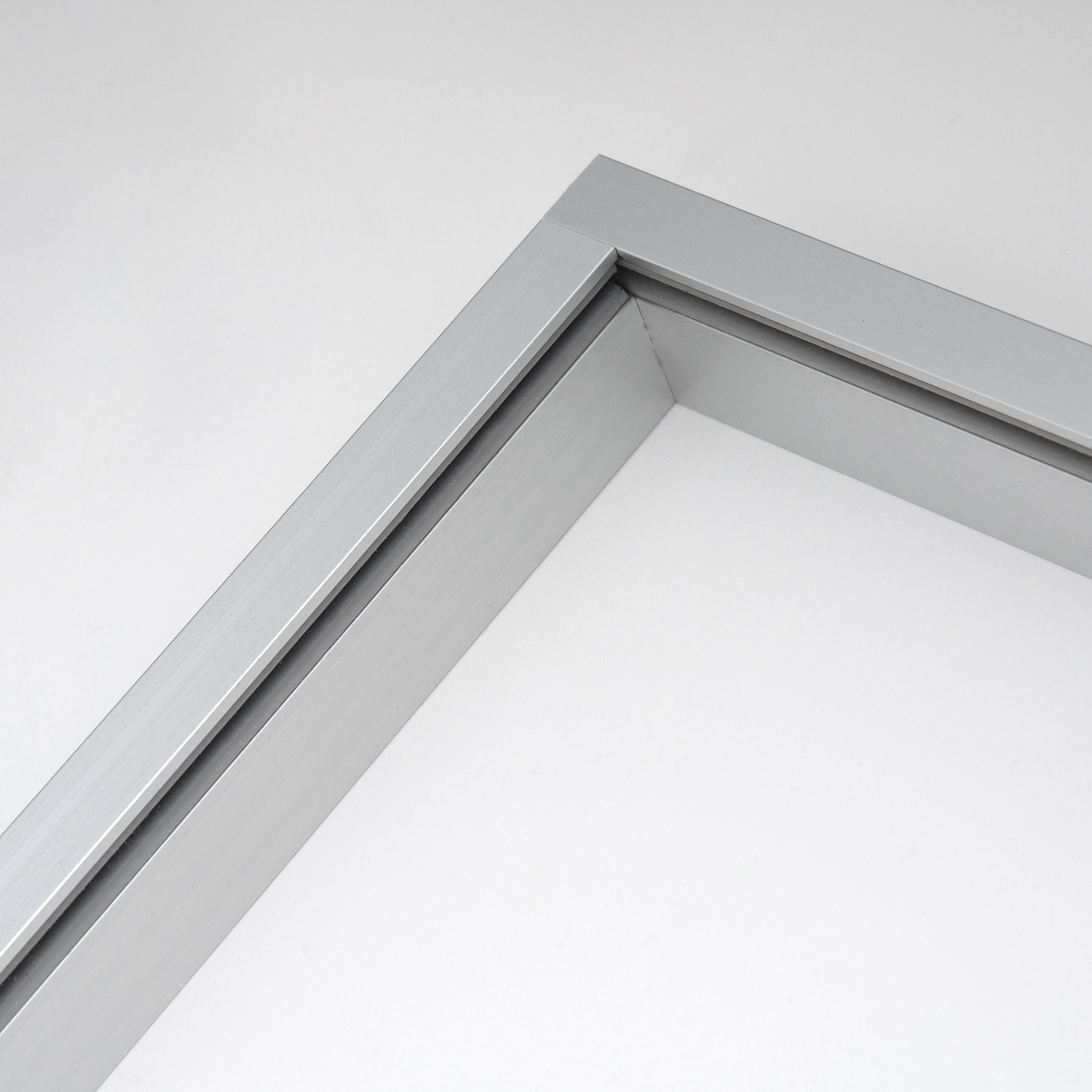 室内アルミサッシ FIX窓 ブラック 樹脂パネル DW-DR013-02-G201 FIX窓の面材（裏）