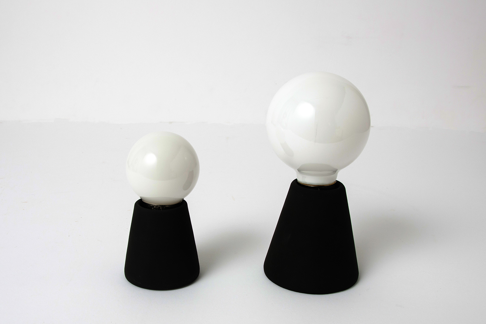 モデストレセップ Lサイズ E26 ブラック LT-BR015-06-G141 白熱ボール電球との組み合わせ（M/白熱ホワイトボール50　L/白熱ホワイトボール70）