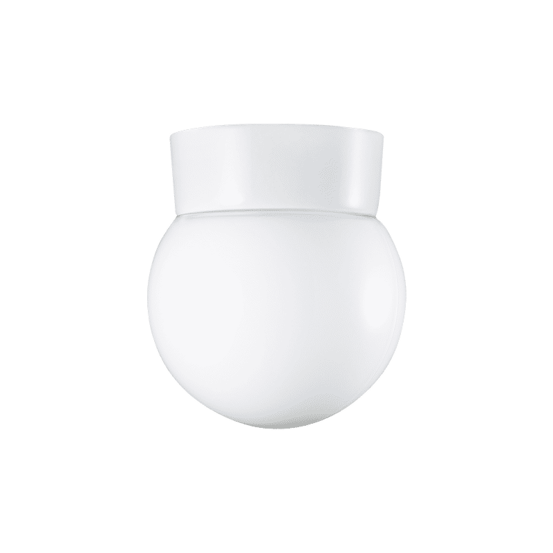 ミルクガラス照明 ホワイト ボール（小）