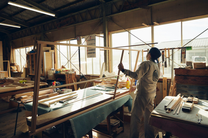 創業以来受け継がれてきた、職人の手仕事によりつくられています（撮影：Masanori Kaneshita）
