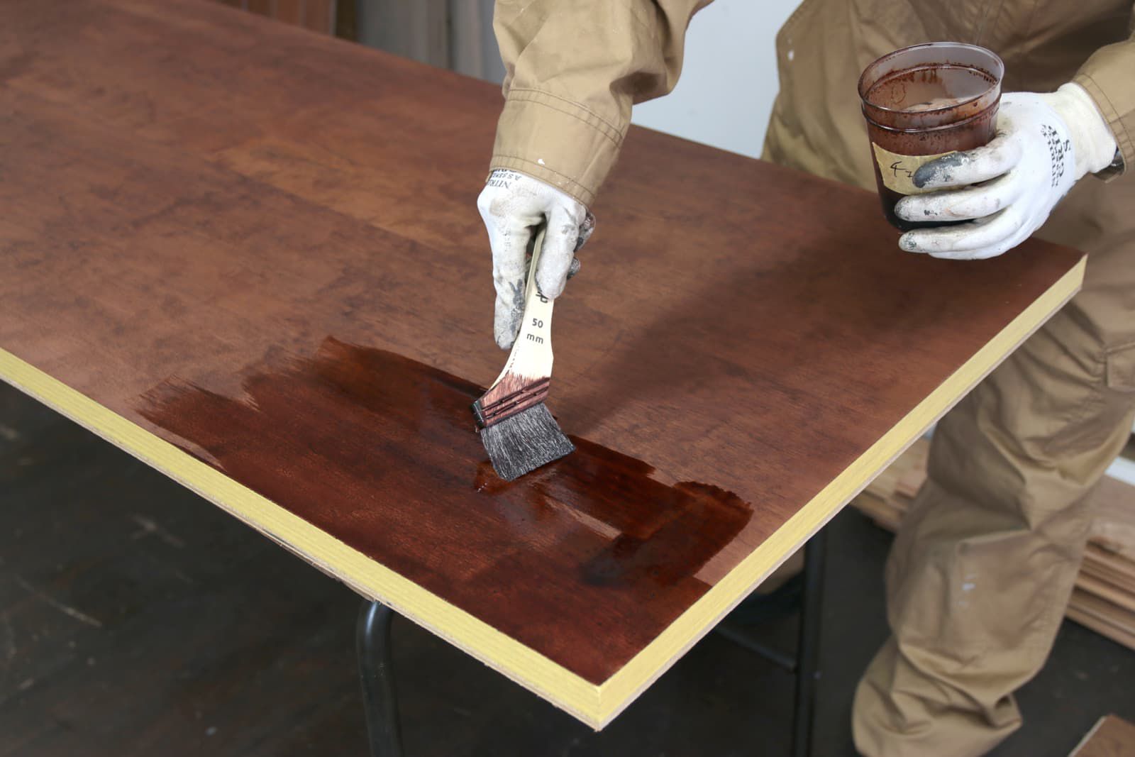 オイル塗装してウェット研磨で天板を仕上げてみた | DIY記事 | toolbox