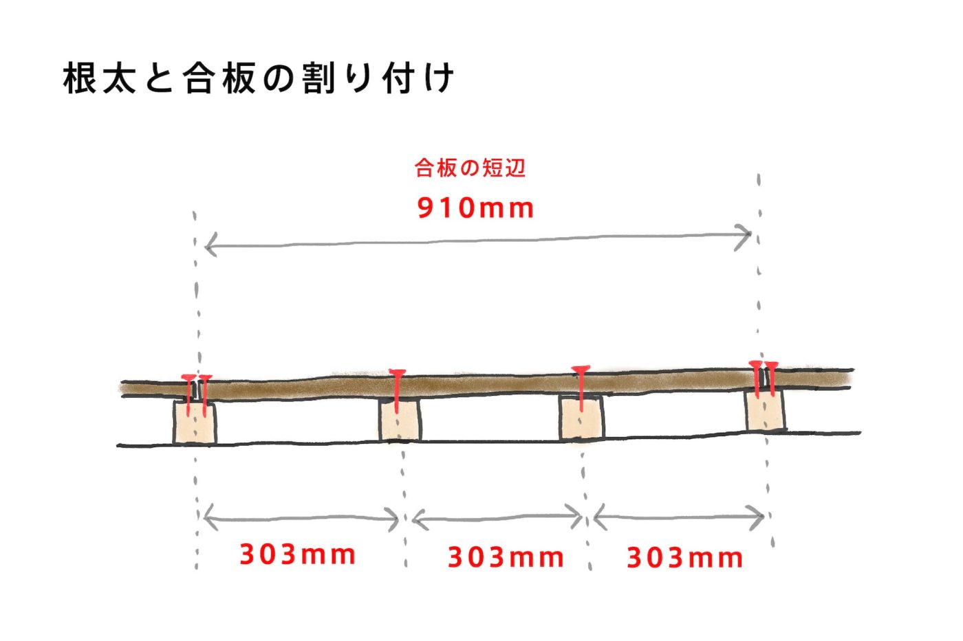 畳の部屋をフローリングに！『スクールパーケット』貼ってみた55