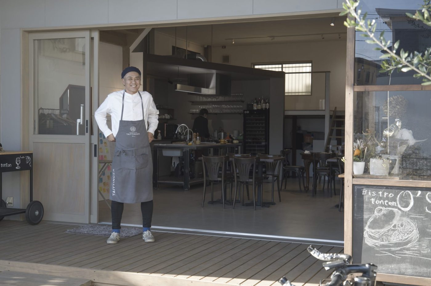 お店なのに、あえて家庭用のキッチン設備でつくりだす料理人の挑戦4