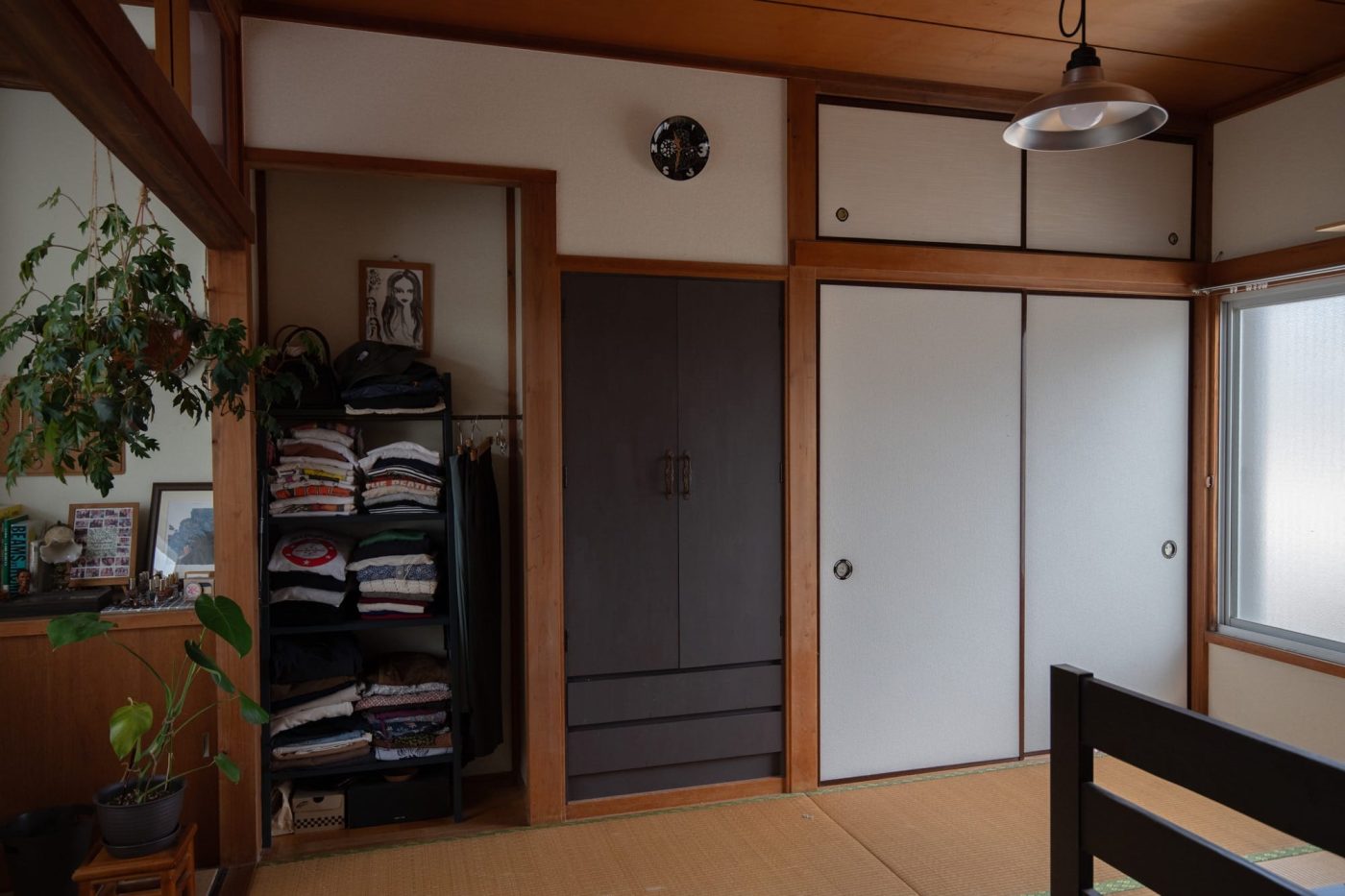 後日撮り直したため、引手がついてます。