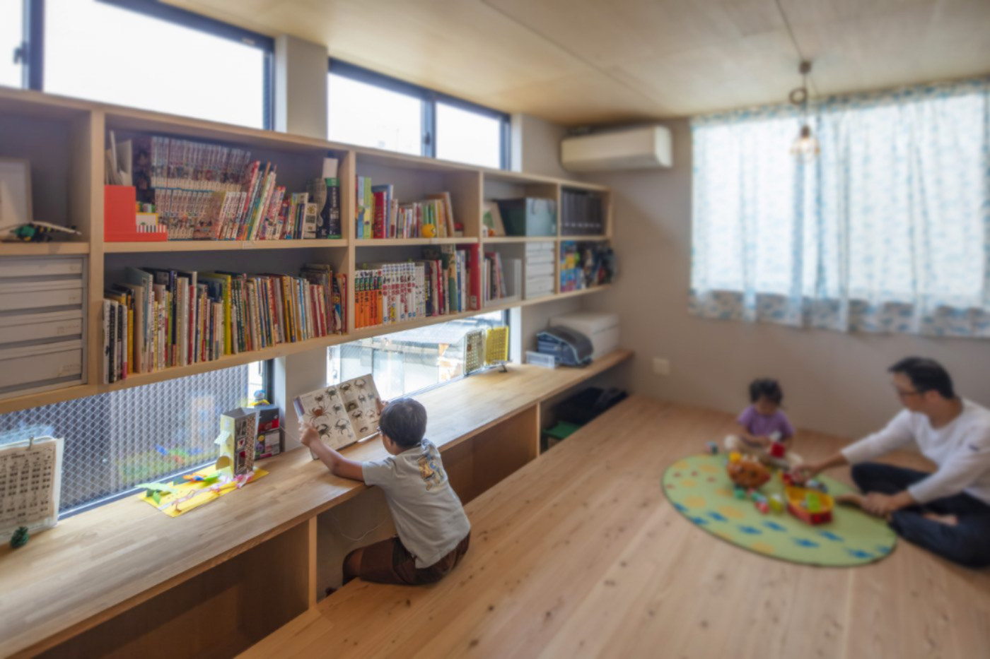 好きなものと過ごす、家中に収納を持ち合わせた家7