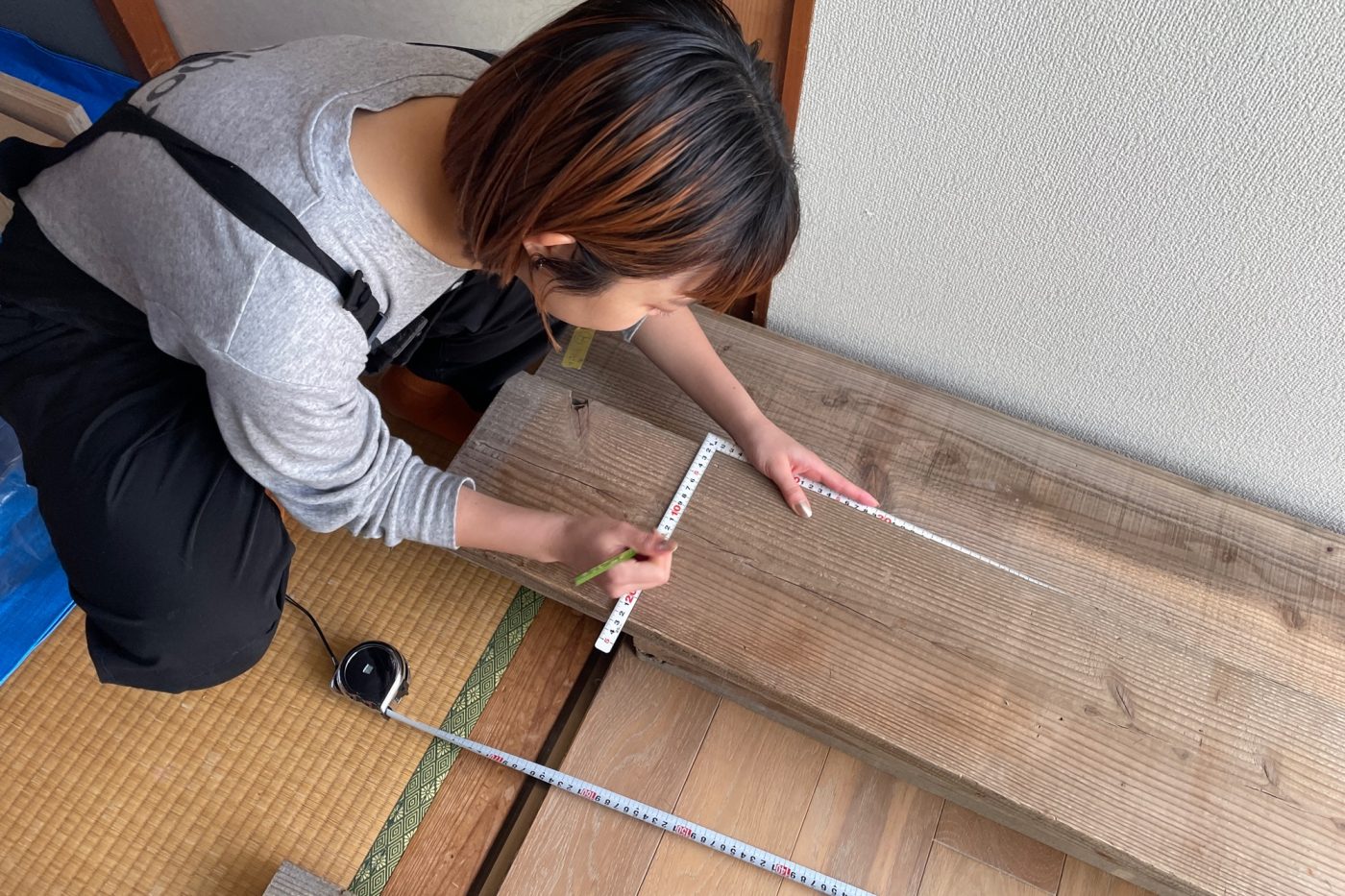 収納にもなる​​「ソファ風ベンチ」をつくってみた！45