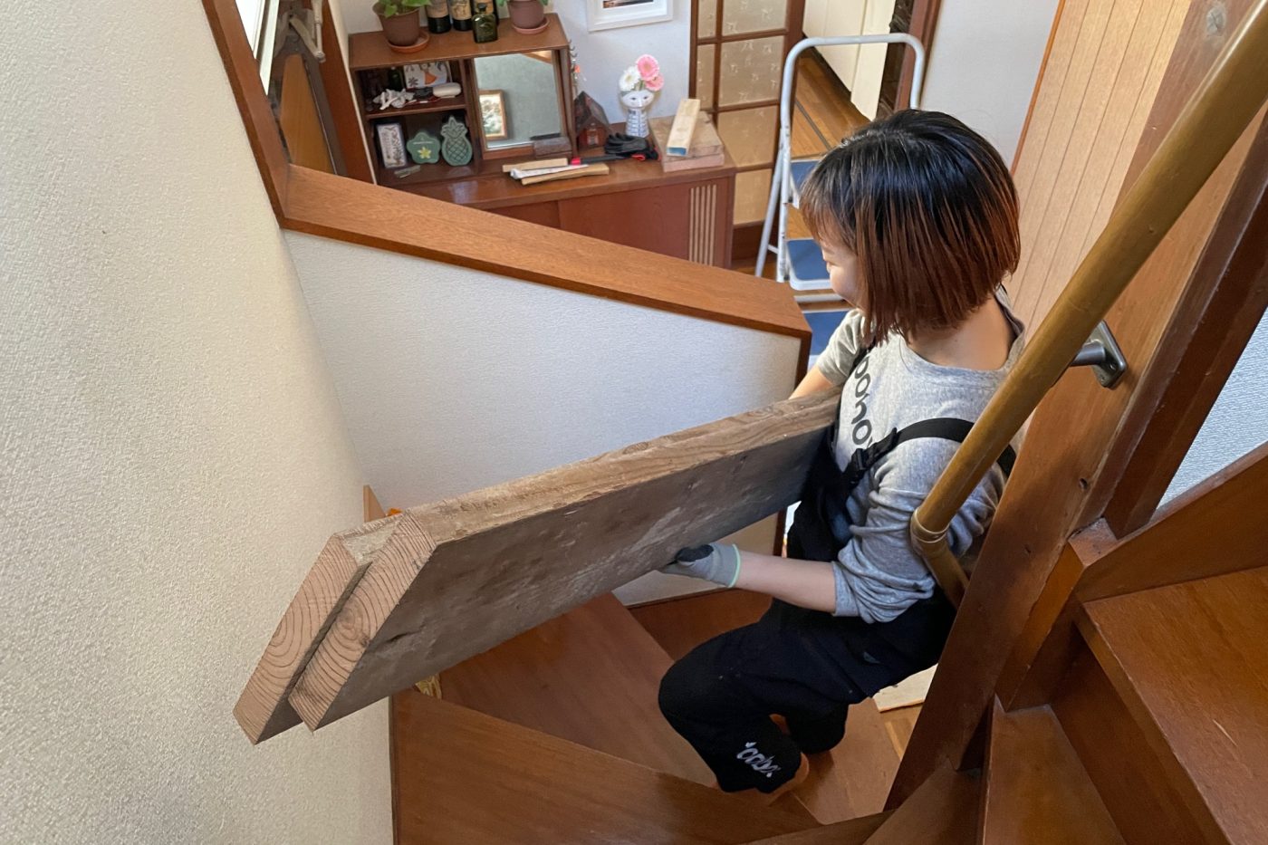 収納にもなる​​「ソファ風ベンチ」をつくってみた！57