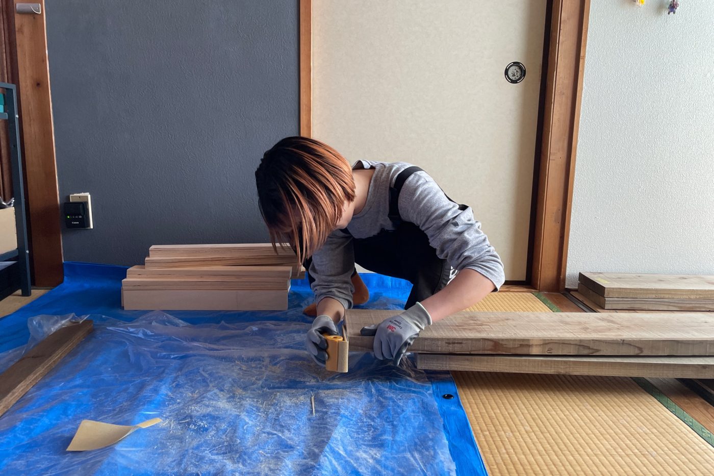 収納にもなる​​「ソファ風ベンチ」をつくってみた！59