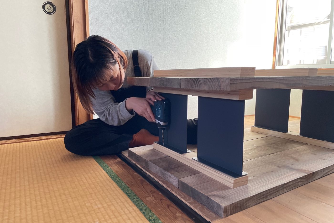 収納にもなる​​「ソファ風ベンチ」をつくってみた！106
