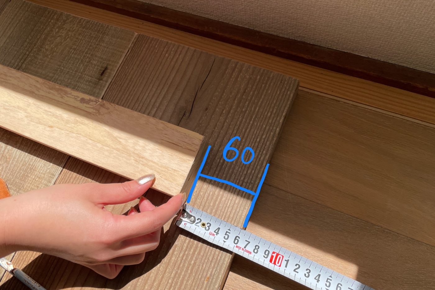 収納にもなる​​「ソファ風ベンチ」をつくってみた！77