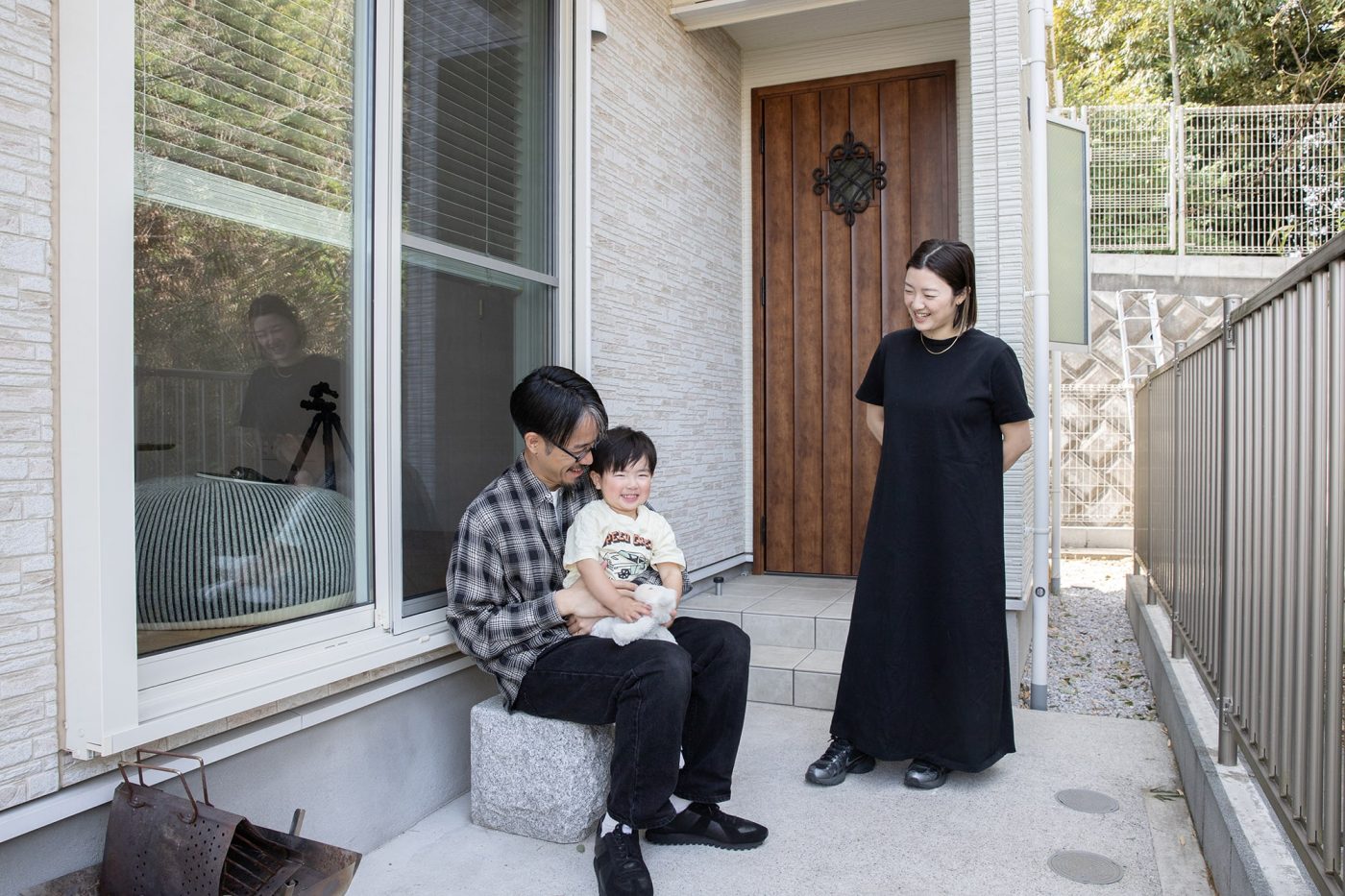 結婚して6年後に生まれた長男は現在2歳。車や電車などの乗り物好きボーイです。