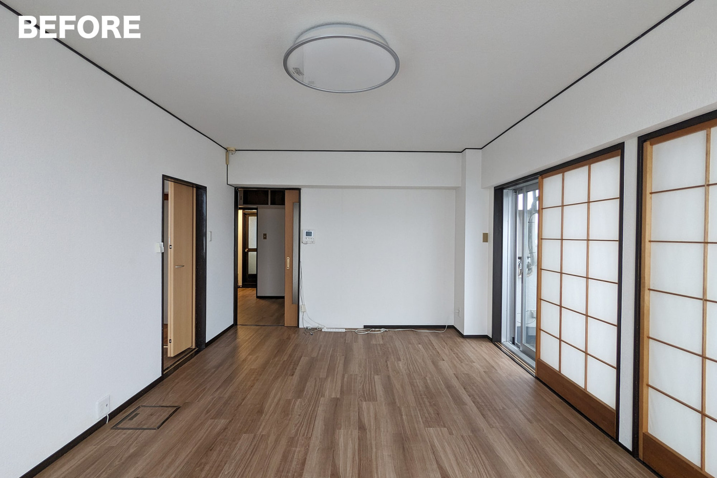 広さはあるのに閉塞感があったかつての部屋。