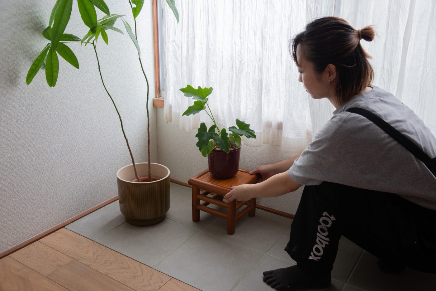 「土間タイル」を貼って、植物を育てる“インナーテラス”をつくってみた！181