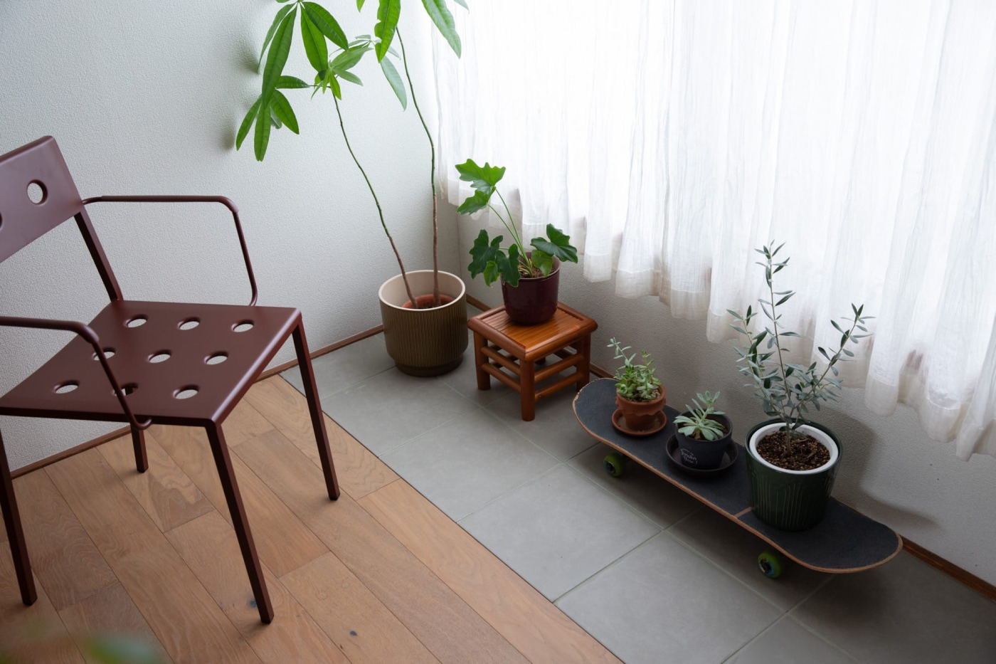 「土間タイル」を貼って、植物を育てる“インナーテラス”をつくってみた！183