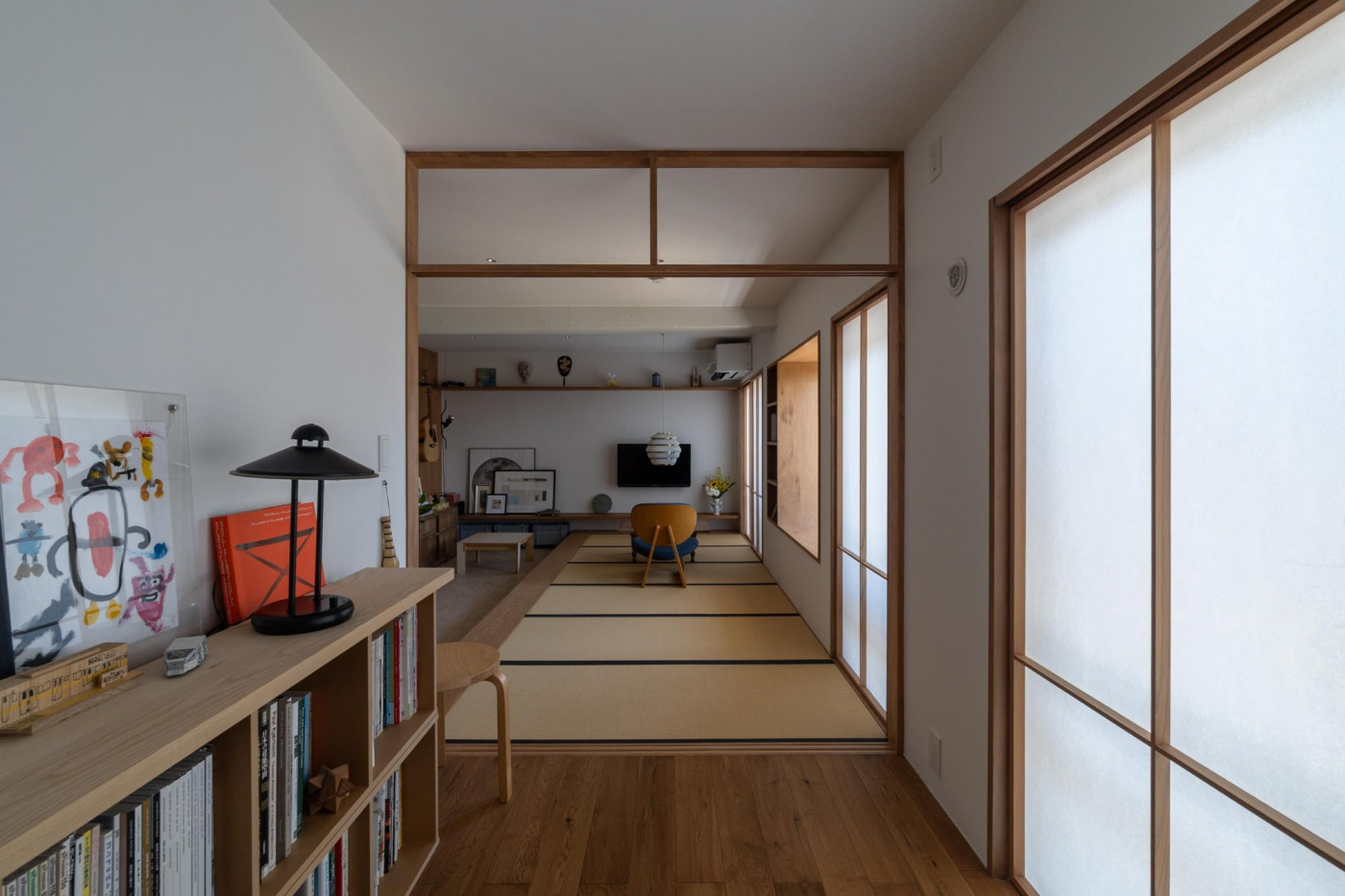障子、畳、土間。昔ながらの「和」の機能美をマンション空間に取り入れた、現代版「日本の民家」9