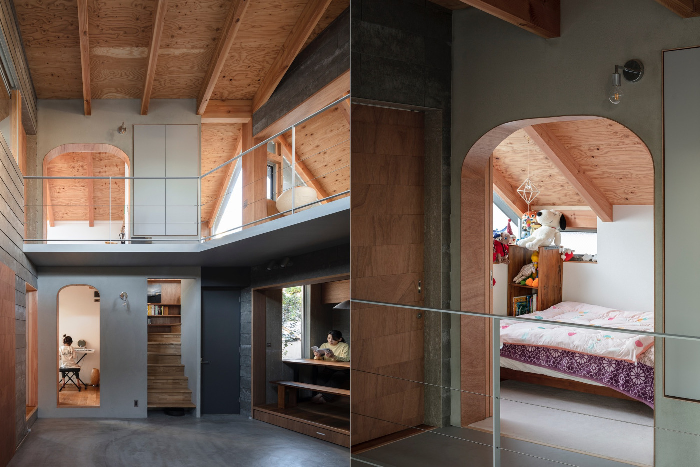 家族それぞれの“小さな家”を集めた、“街”のような住まい。ひとりの時間とみんなの時間を自由に行き来する暮らし vol.6