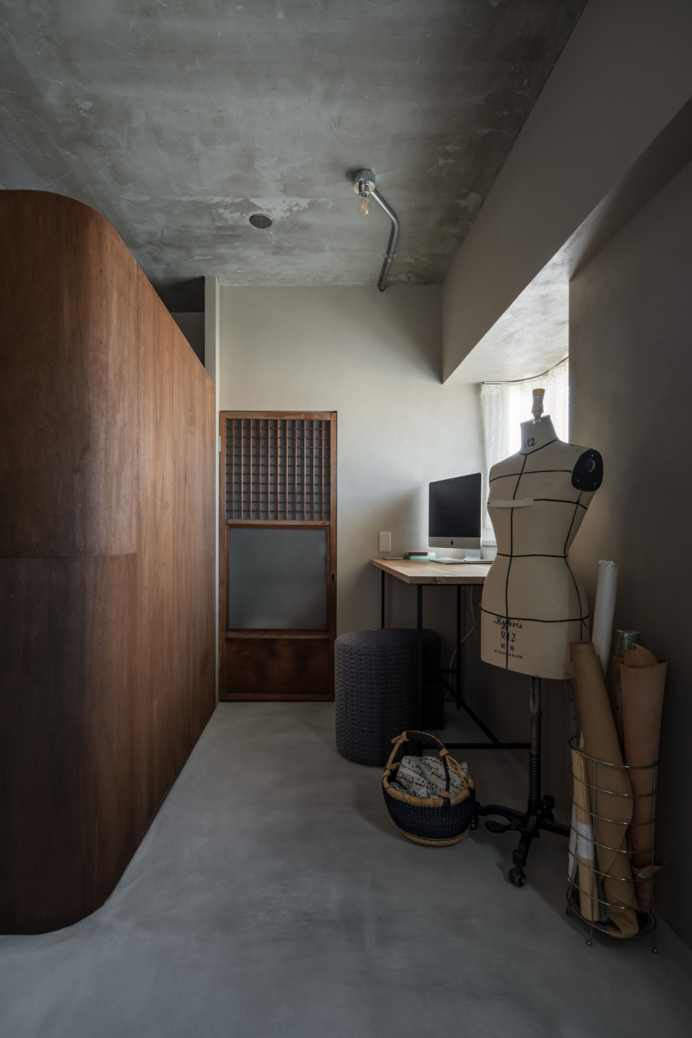 “遊郭建具”で暮らしを仕切る・繋ぐ。ワンルームに広がる多様な居場所Vol.9