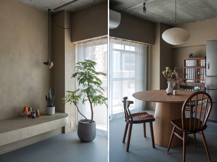 “遊郭建具”で暮らしを仕切る・繋ぐ。ワンルームに広がる多様な居場所11