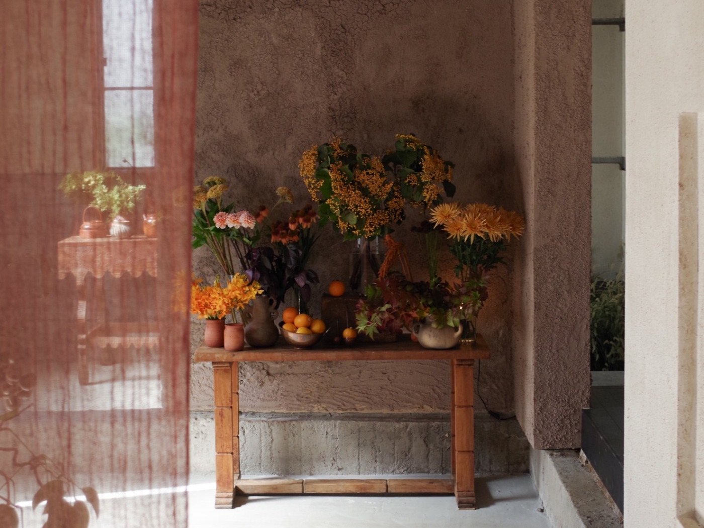 飾るも楽しむ、X’masリースワークショップ開催15