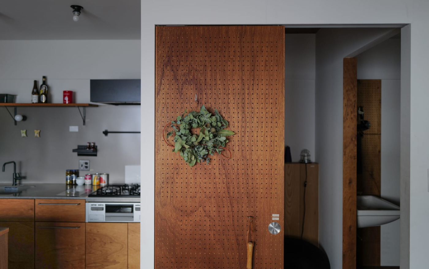 飾るも楽しむ、X’masリースワークショップ開催6