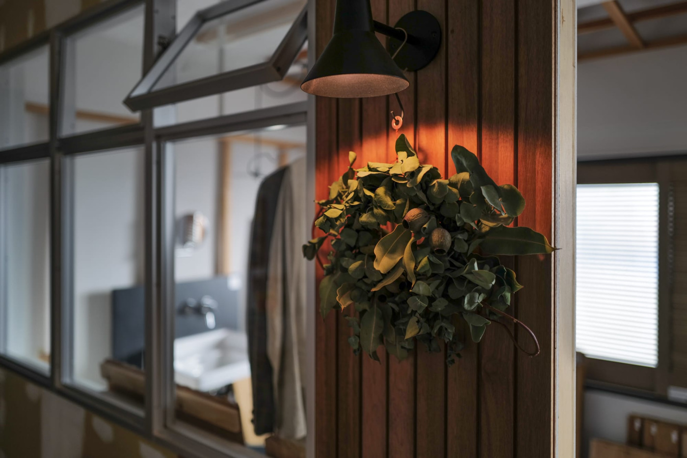 飾るも楽しむ、X’masリースワークショップ開催6