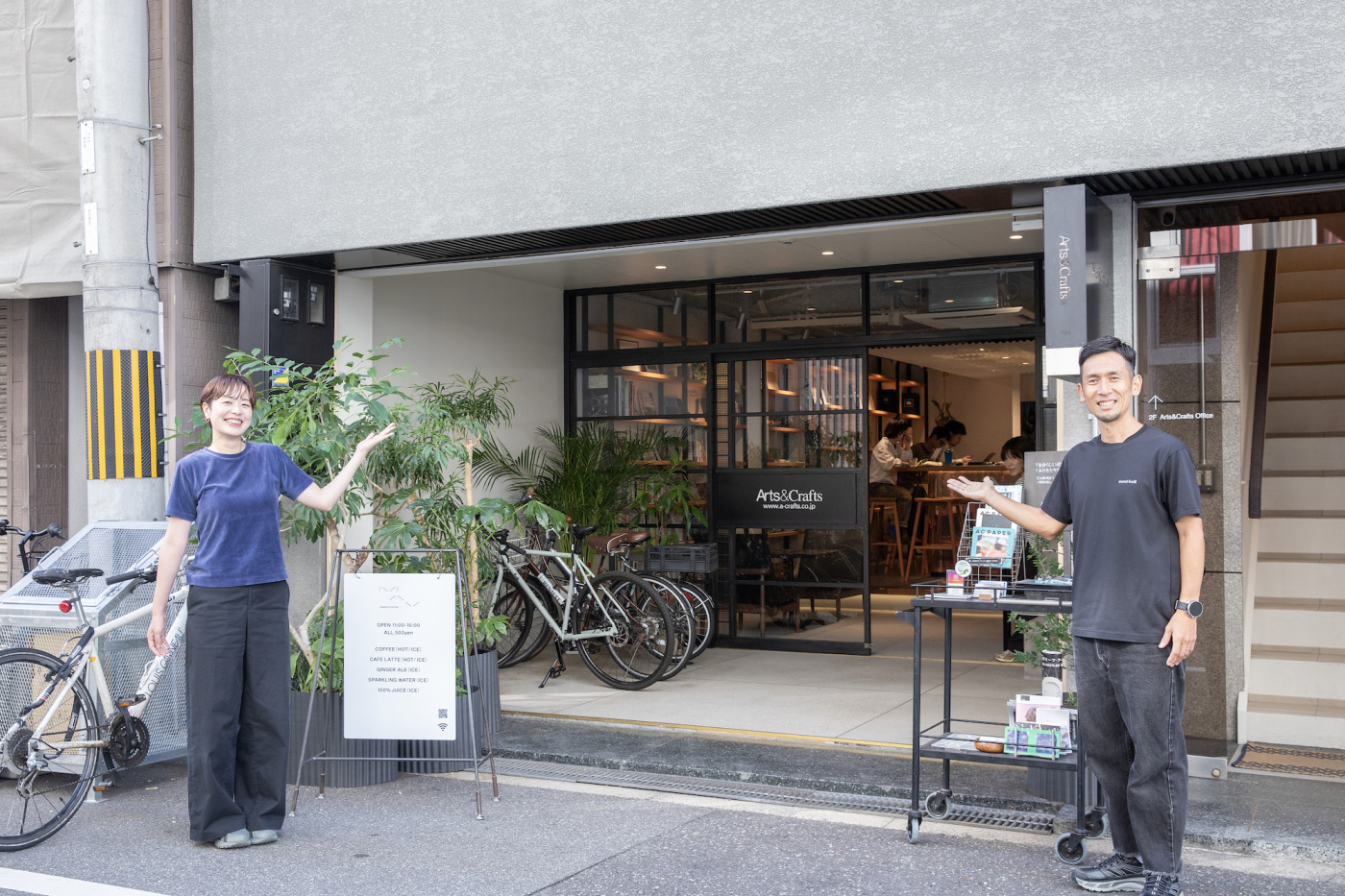 街に全開！毎日違う顔を見せる1階は、通りすがりも巻き込む『やってみたい』が集まる場所3