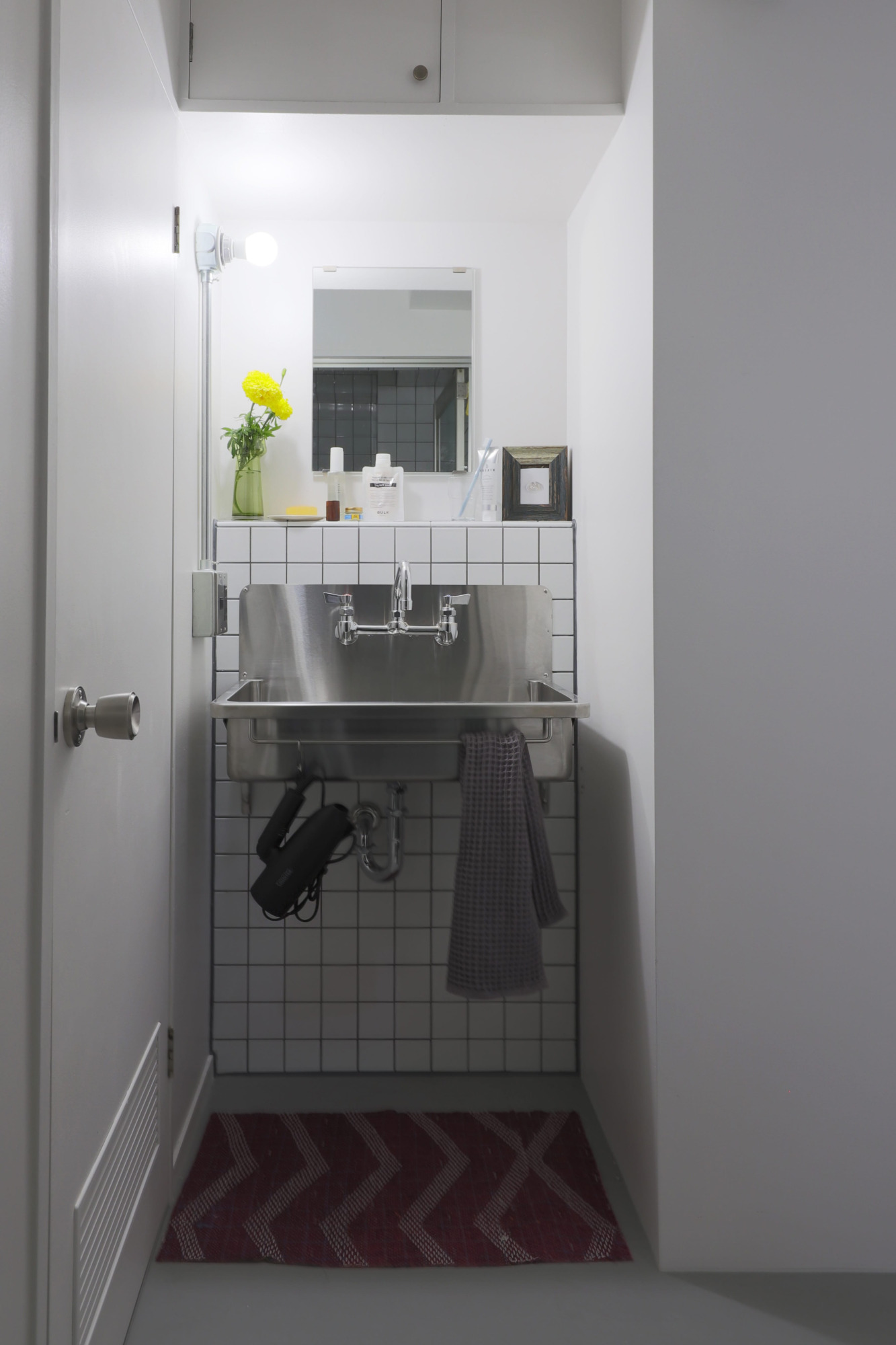 有効幅765mmとコンパクトな空間でしたが、シンク面も広くガシガシ使えます。