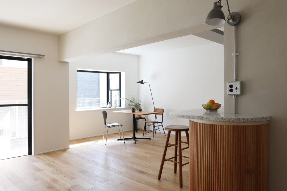 リビングとダイニングを繋げる“主役級キッチン”！ファミリー向け賃貸マンションリノベ Vol.3