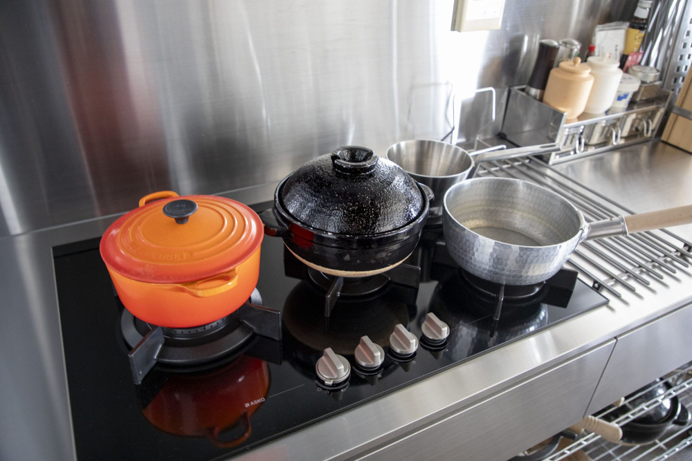 憧れの海外製ハイパワーコンロからはじまったキッチンが主役の家　Vol.3