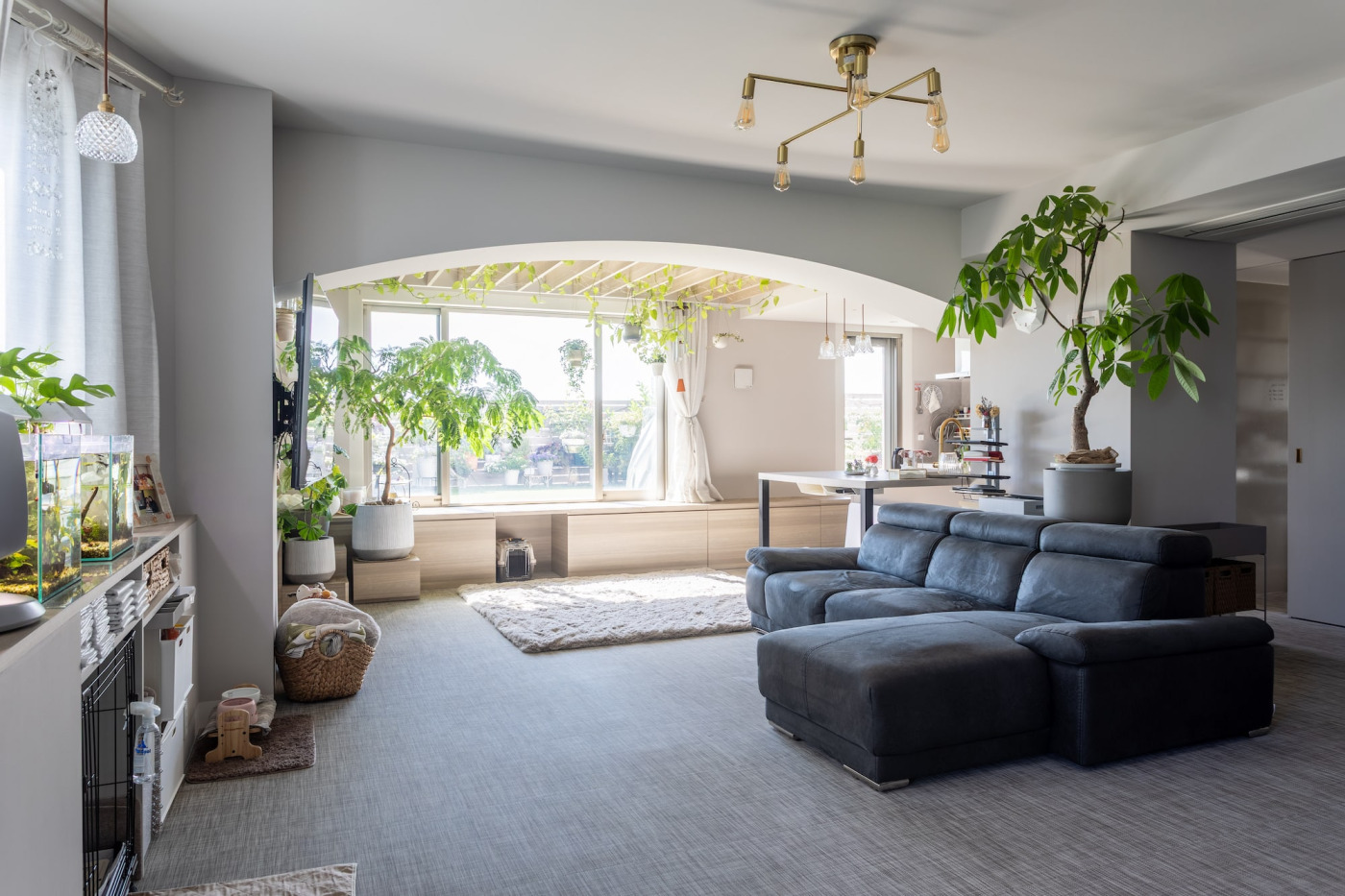 「私たちに個室はいらない」。愛犬と暮らす姉妹が100㎡のマンションでたどり着いた、自分たちの“最適解”5