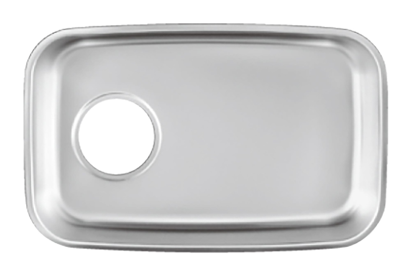 【従来】排水口位置が「片側」寄せ