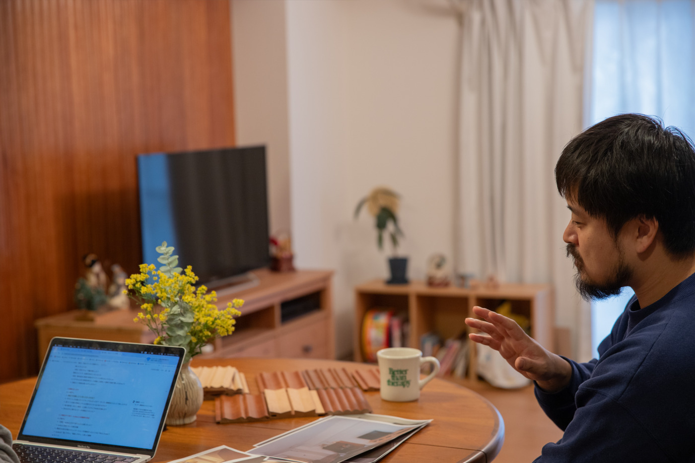 事前にwebサイトを見ていたからこそ、リブパネルの価値を理解してくれていました。