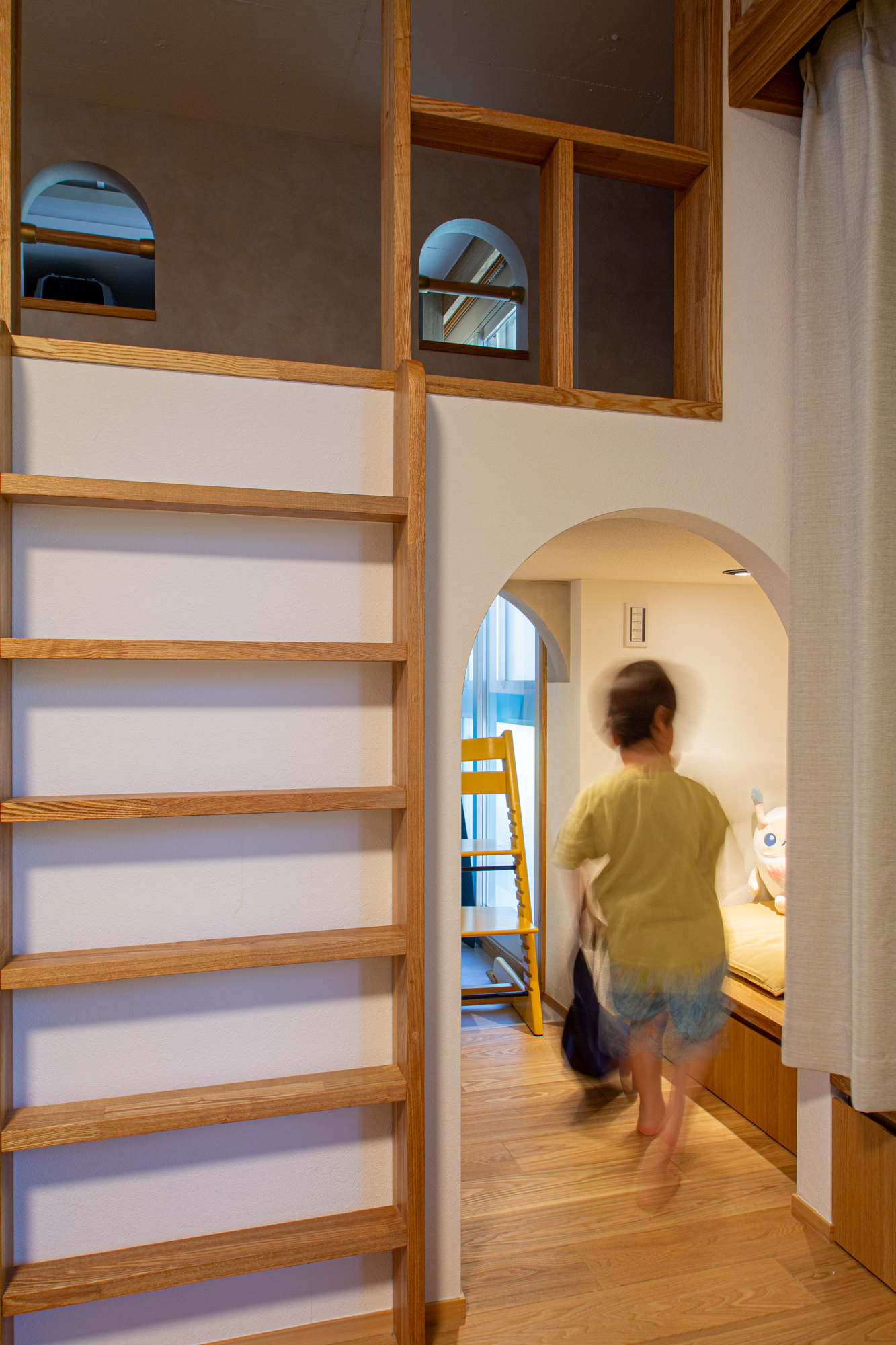 60㎡に4人＋猫、でも窮屈じゃない。用途を重ねて居場所をつくるマンションリノベ13