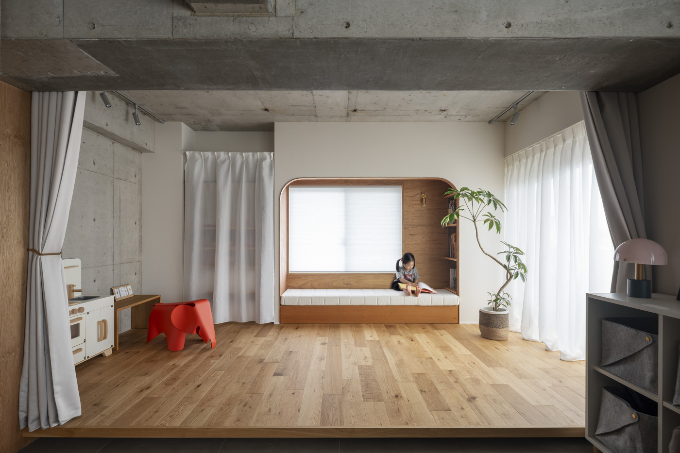 「8の字動線」で家事も子育ても自然に回る。家族の未来も受け止める、可変性のある住まい15