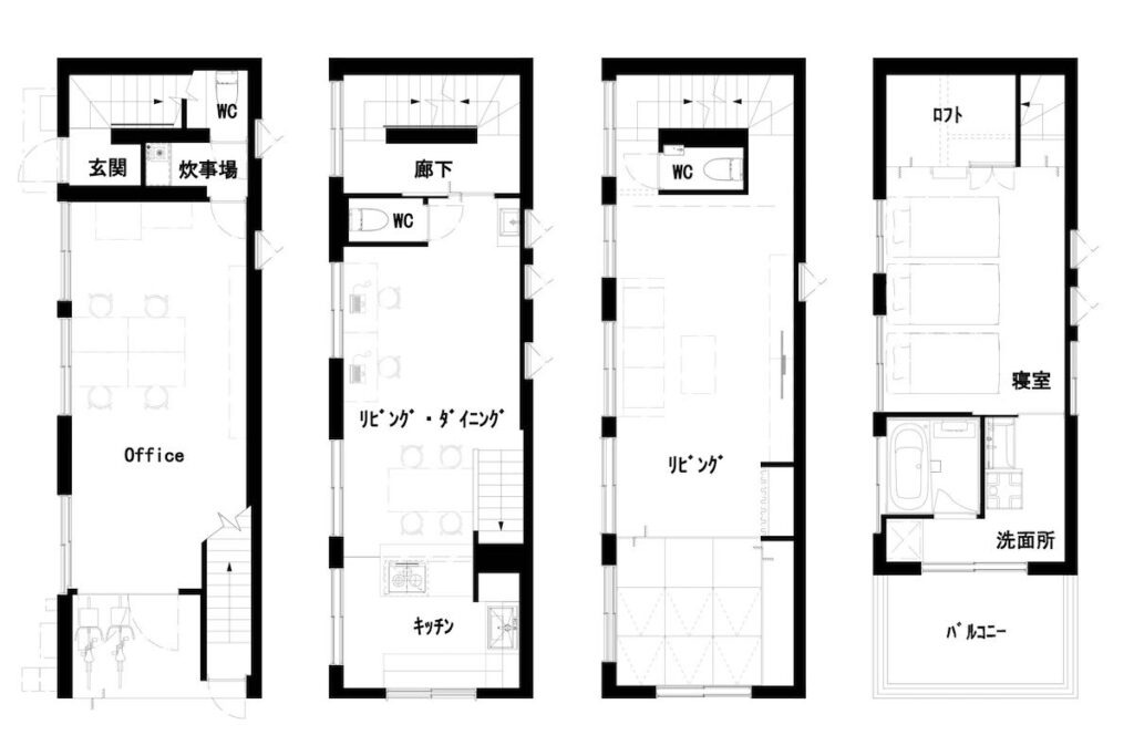 将来は書店＆カフェも。住まいと店舗をひとまとめにした駅前ビル1棟リノベ1