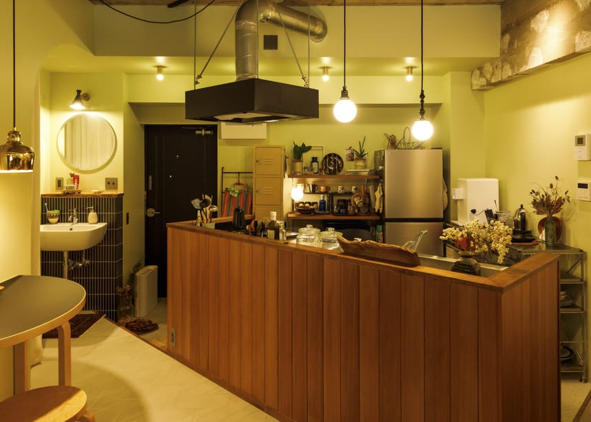 “斜め”がいろんな景色を生み出す。44㎡のキャンバスに描く、私だけの暮らし5