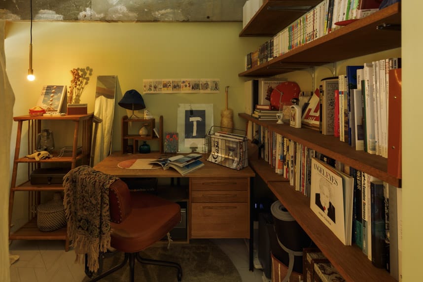 “斜め”がいろんな景色を生み出す。44㎡のキャンバスに描く、私だけの暮らし21