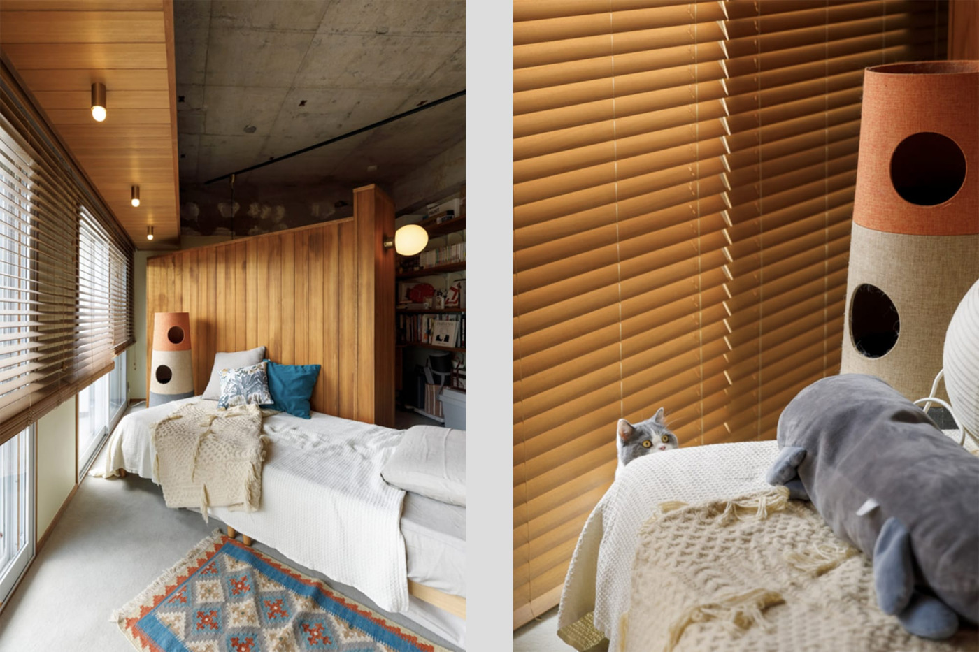 “斜め”がいろんな景色を生み出す。44㎡のキャンバスに描く、私だけの暮らし15