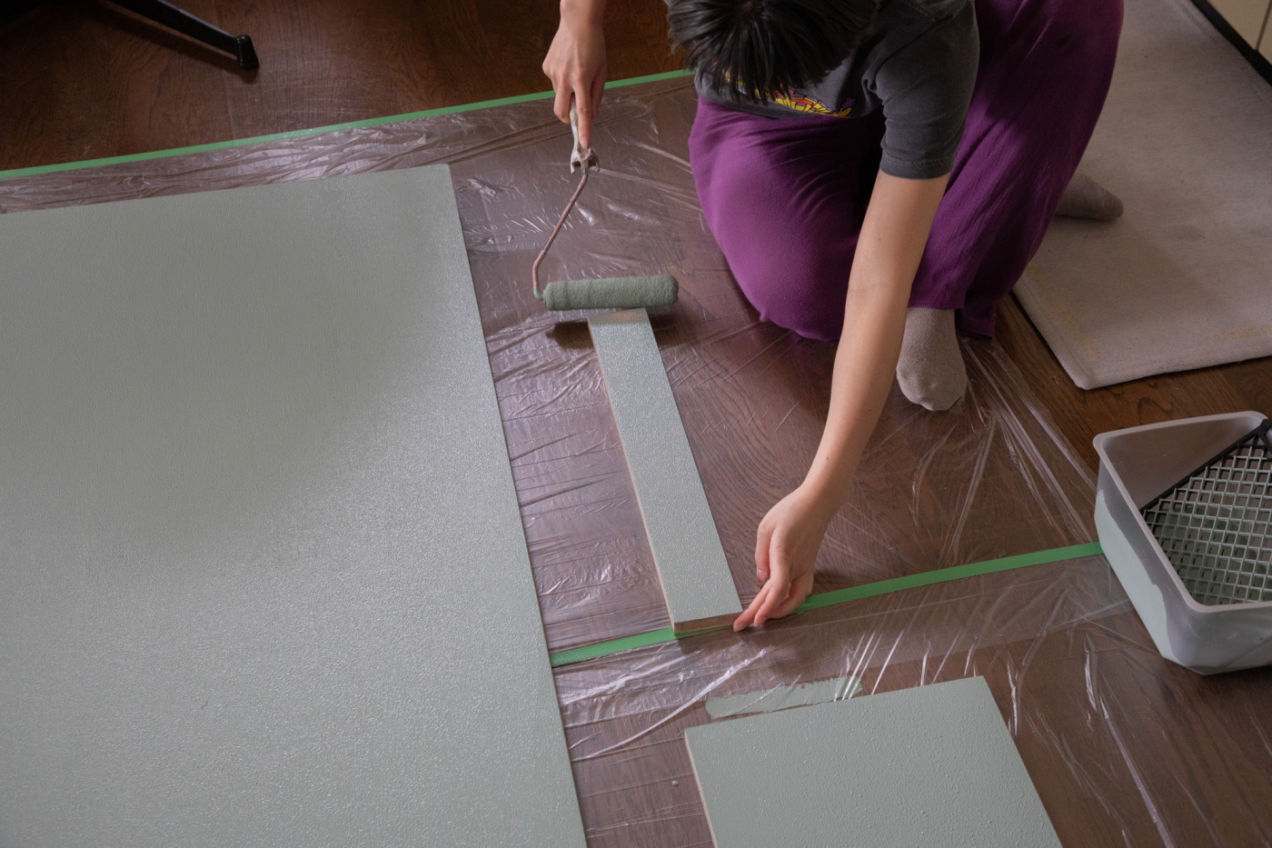 壁に穴を開けない「壁面収納DIY」。賃貸でもできる、立てかけ収納をつくってみた！35