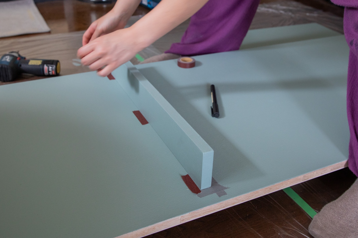 壁に穴を開けない「壁面収納DIY」。賃貸でもできる、立てかけ収納をつくってみた！73