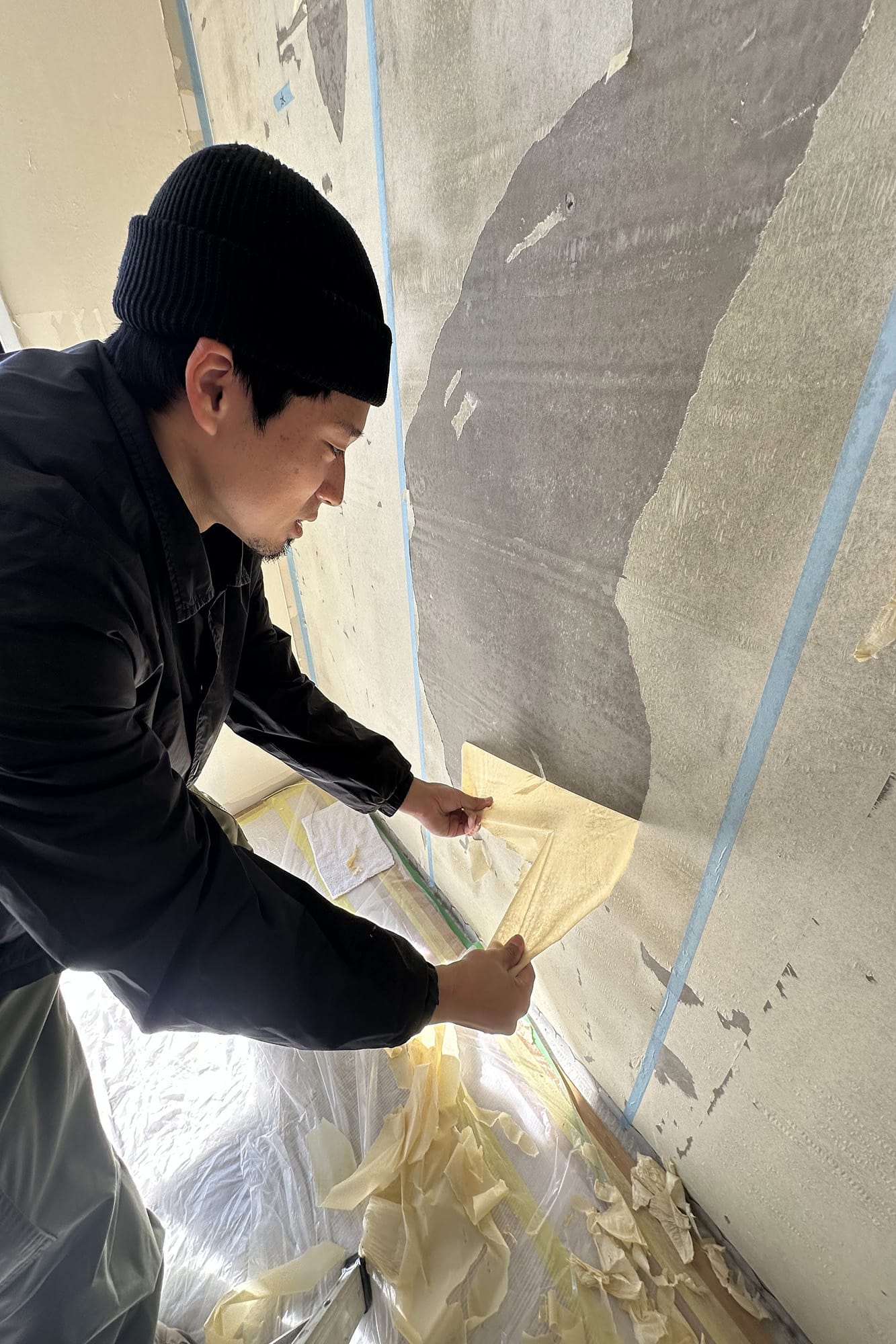 今回設計施工を担当したTBKメンバーの矢板。