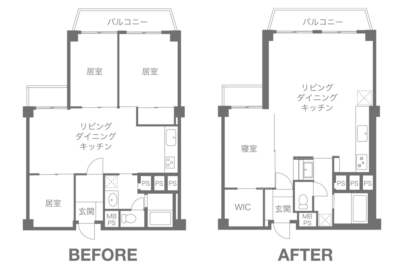 趣味は「模様替え」。家具も、この先の暮らしも「動かせる」前提でつくった、63㎡・親子3人暮らし1