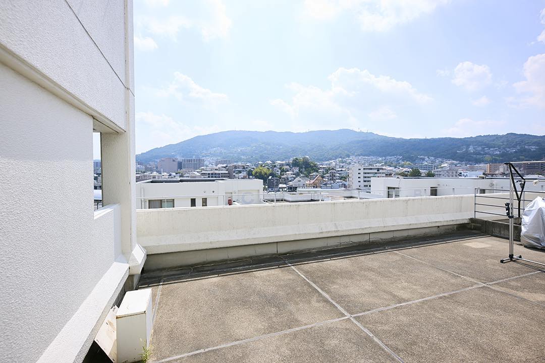 約46㎡もある大きなルーフバルコニー。