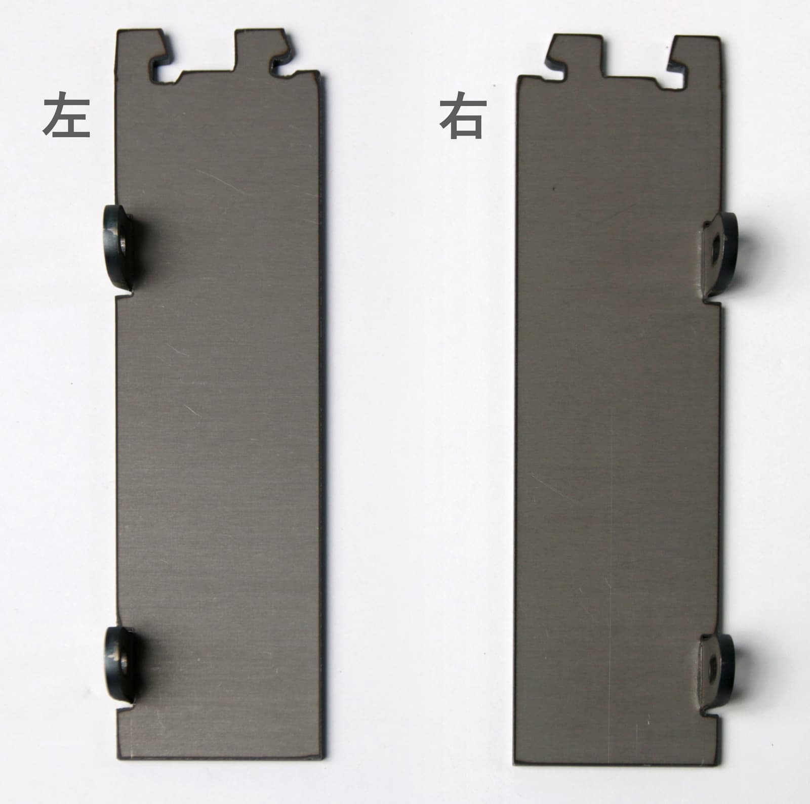 ウォールディスプレイパーツ ブラケット レクタ 150 (L) PS-BK007-01L-G207 ブラケットには左右があります（写真はブラケット150）