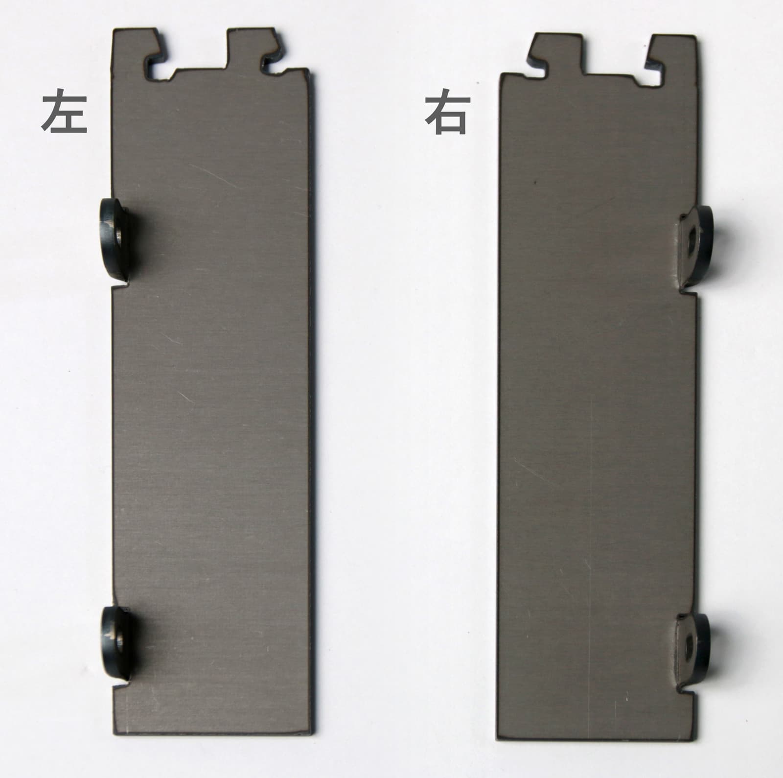 ウォールディスプレイパーツ ブラケット レクタ 250 (L) PS-BK007-02L-G207 ブラケットには左右があります（写真はブラケット150）