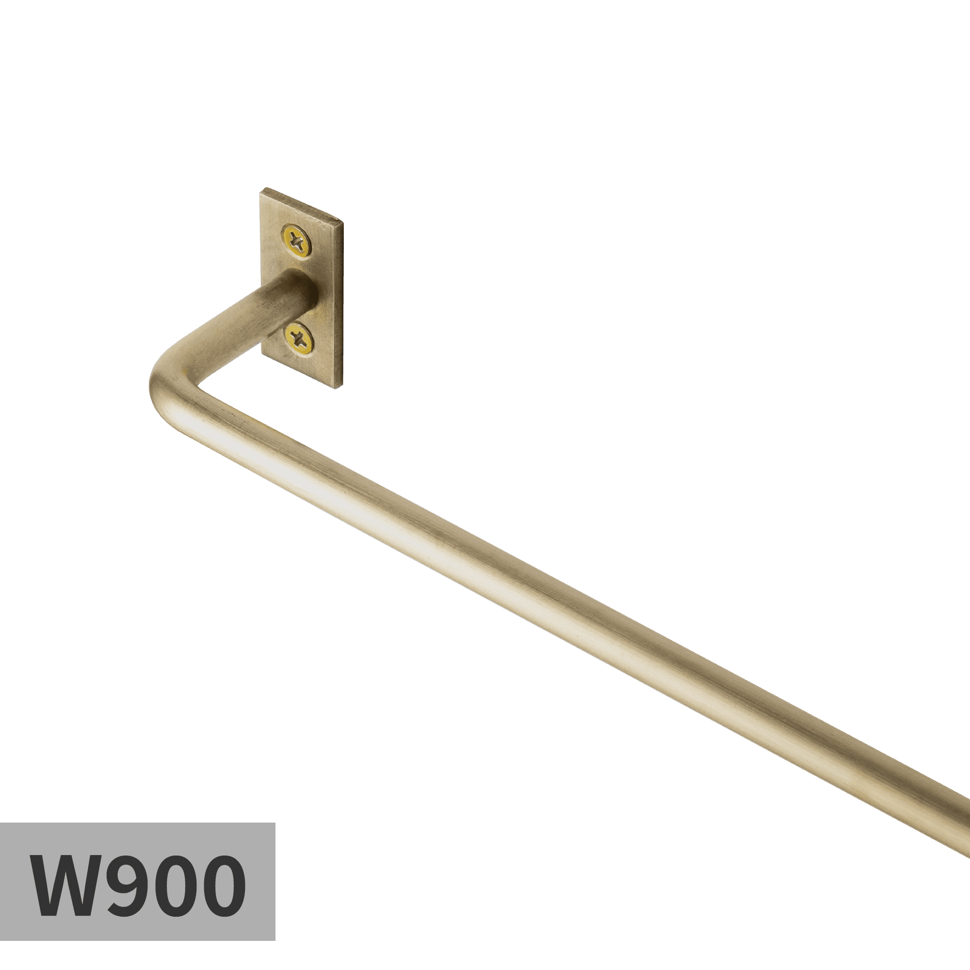 ハンガーバー φ6 真鍮 W400 | KB-AC008-14-G141 | タオル掛け・バー 