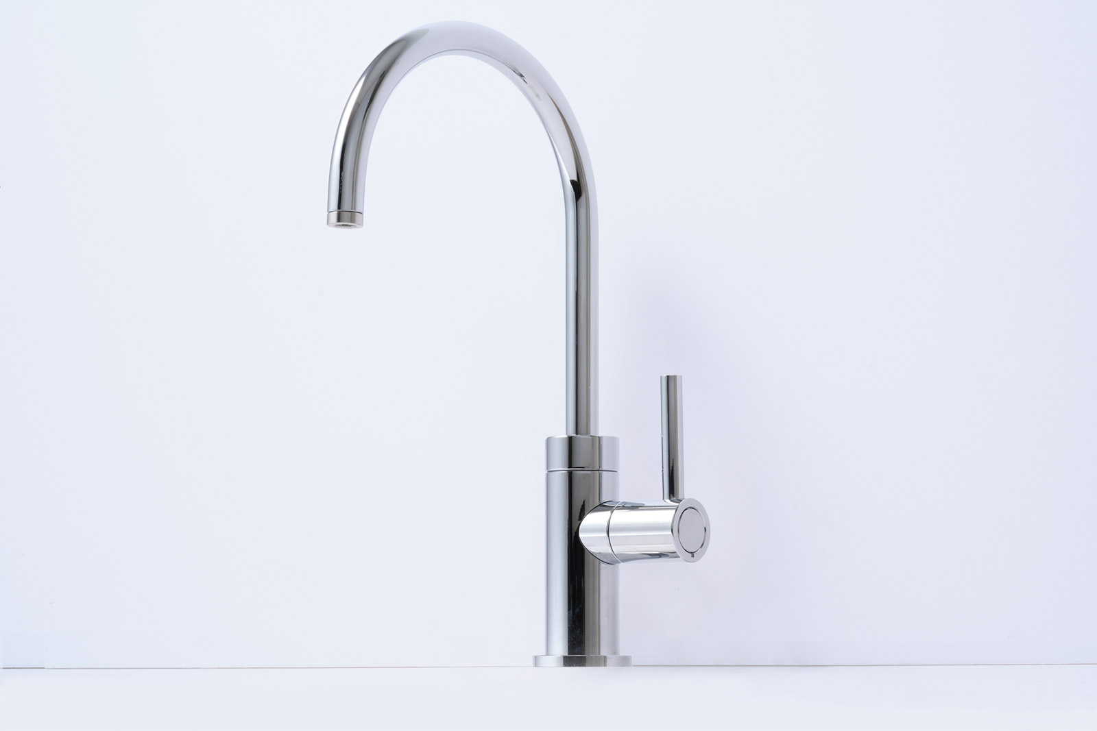 浄水器付き専用単水栓 グースネック クローム KB-PT002-11W-G270