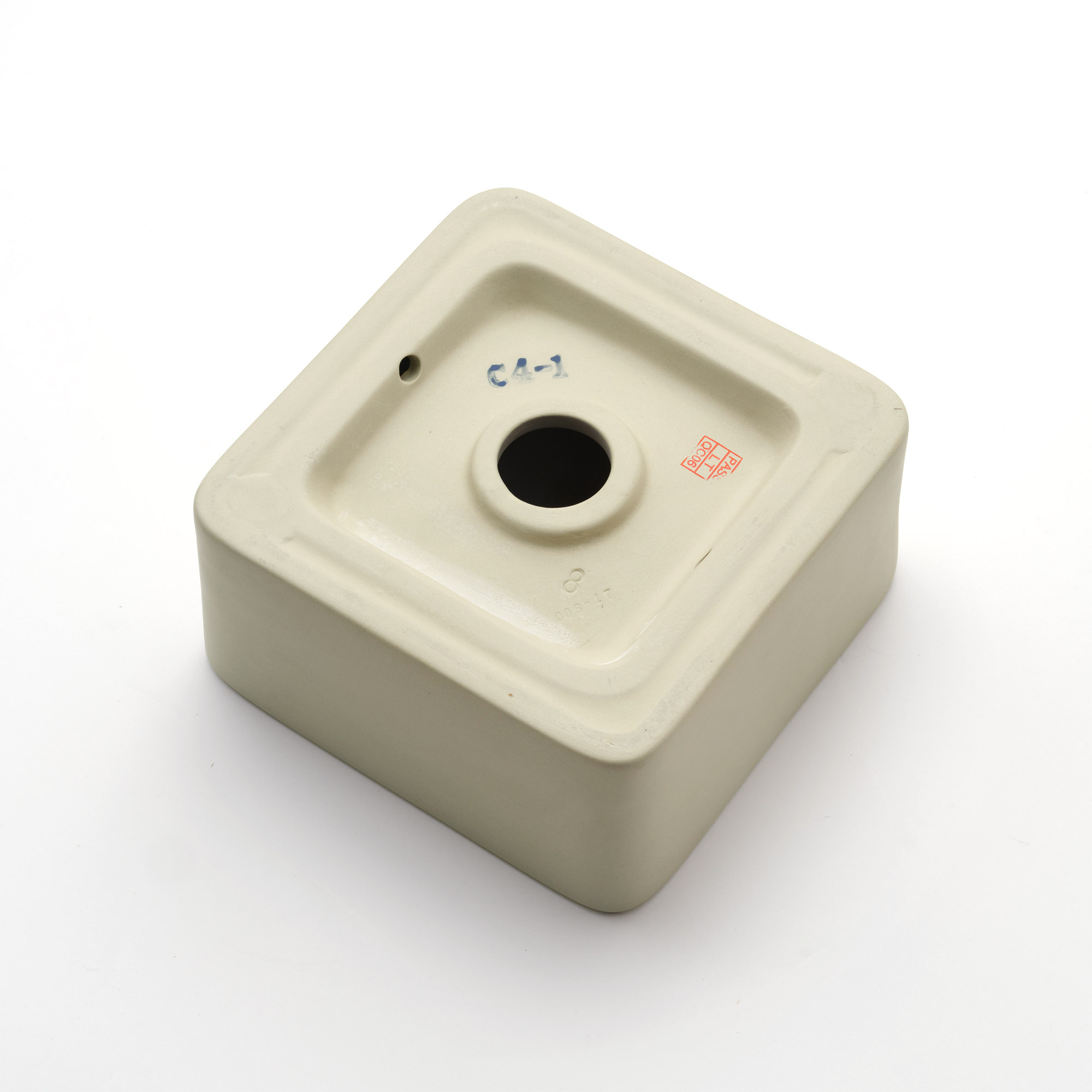 陶器の手洗い器 角240 サンドベージュ KB-PR012-02-G141 手洗い器 バス・トイレ toolbox