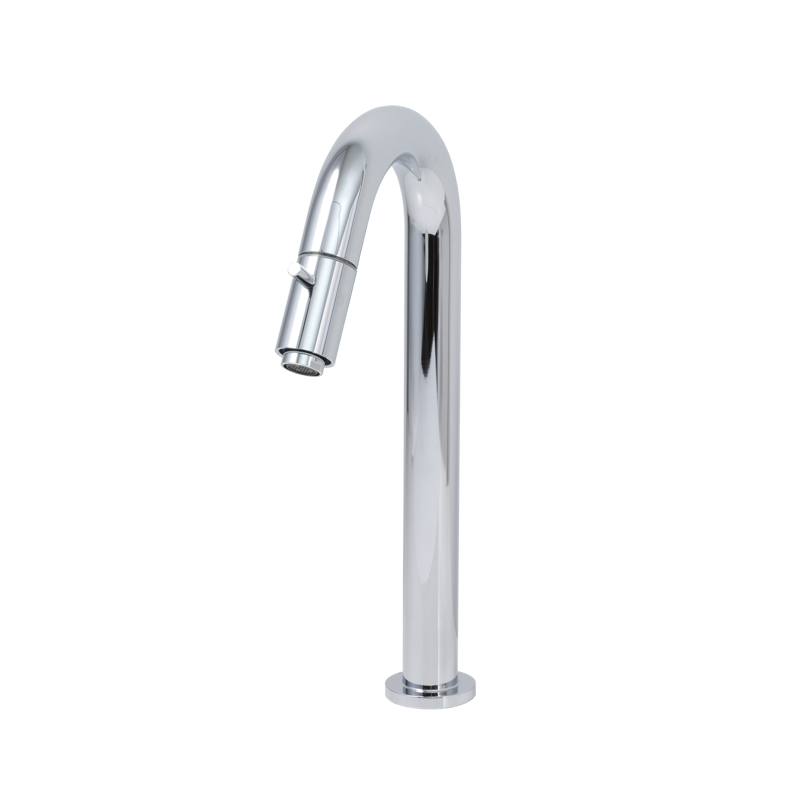 洗面水栓 TT-2：スパウトレバー単水栓 グースネック クローム