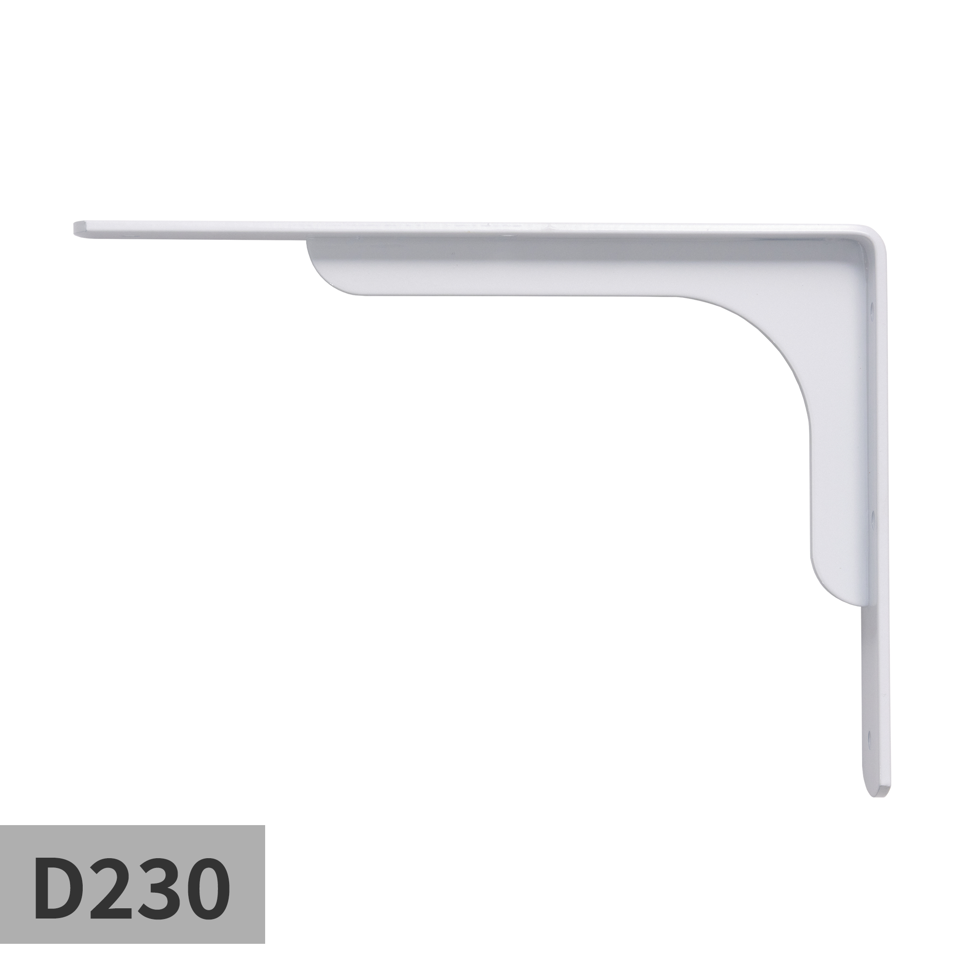 L型ブラケット ホワイト D230
